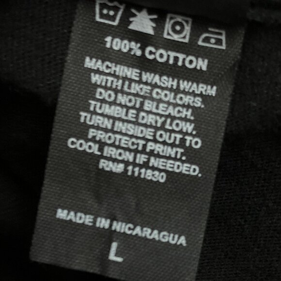 Bay Island Men's Large L Slipknot Sigil Of Baphomet 2015 Double Sided Band Tee - Picture 5 of 5